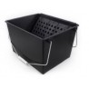 TWO HANDLES BUCKET 16 L WITH PLASTIC GRID