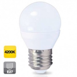 LED SPHERICAL BULB 5W E27 4200K DAYLIGHT