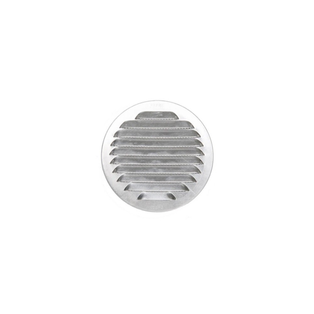 RECESSED GRID TO TUBE Ø12CM ALUMINUM NAT