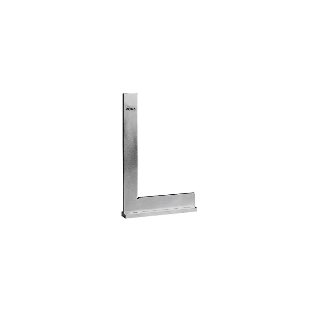 SQUARE DIN 875/1 IN CARBON STEEL, WITH HAT 150 X 100MM