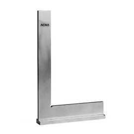 SQUARE DIN 875/1 IN CARBON STEEL, WITH HAT 200 X 130MM