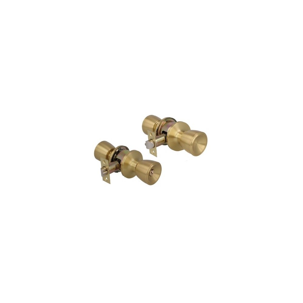 KNOB 603 MATT BRASS