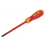 FLAT INSULATED SCREWDRIVER 4x100MM HR