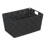 BATH BASKET ADRIA SMALL BLACK