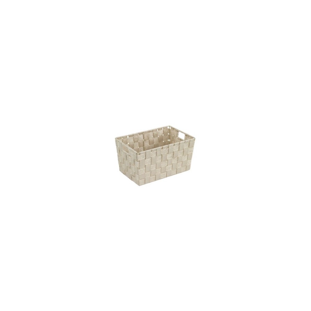 ADRIA SMALL BEIGE BATH BASKET