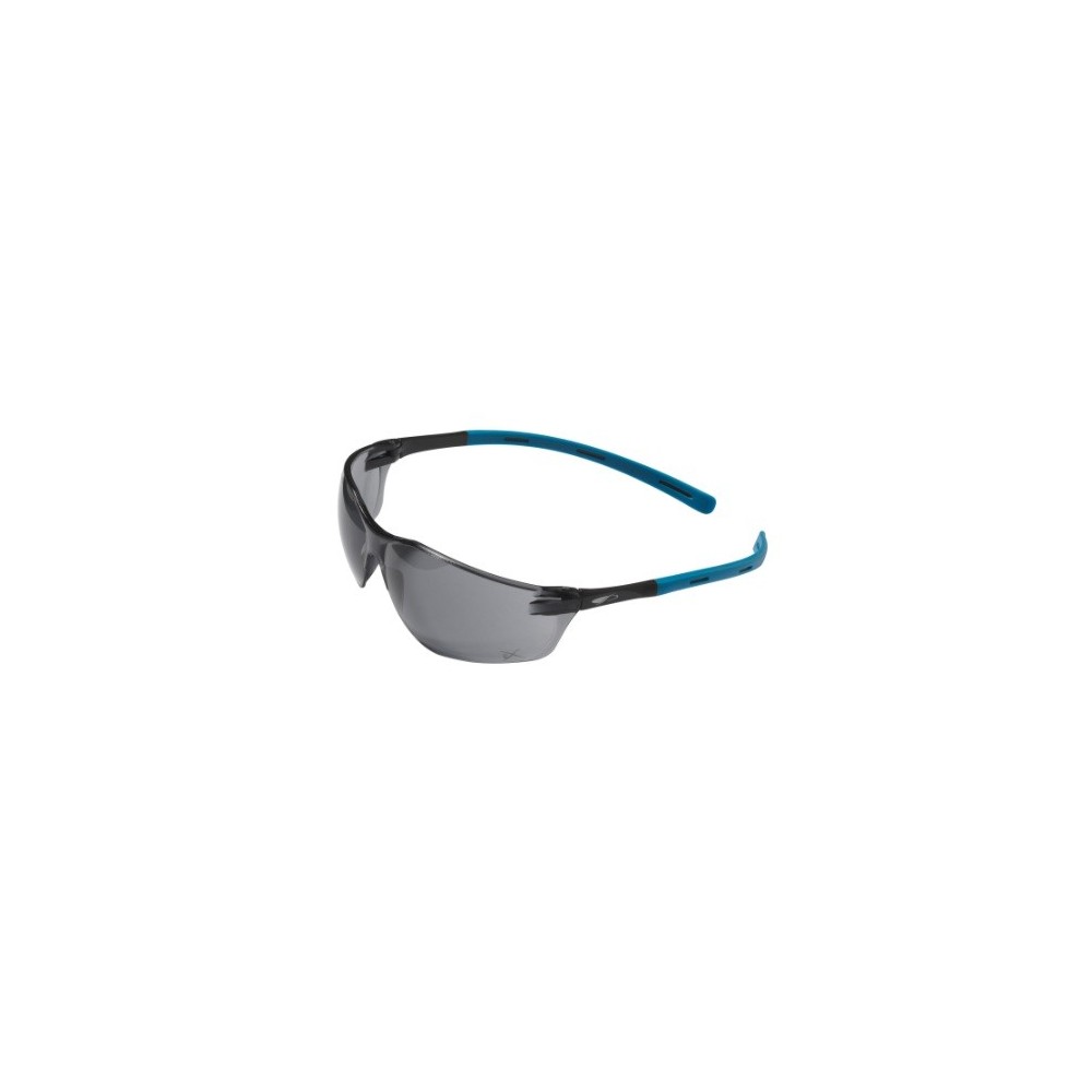 SAFETY GLASSES BLACK / BLUE SMOKED LENS