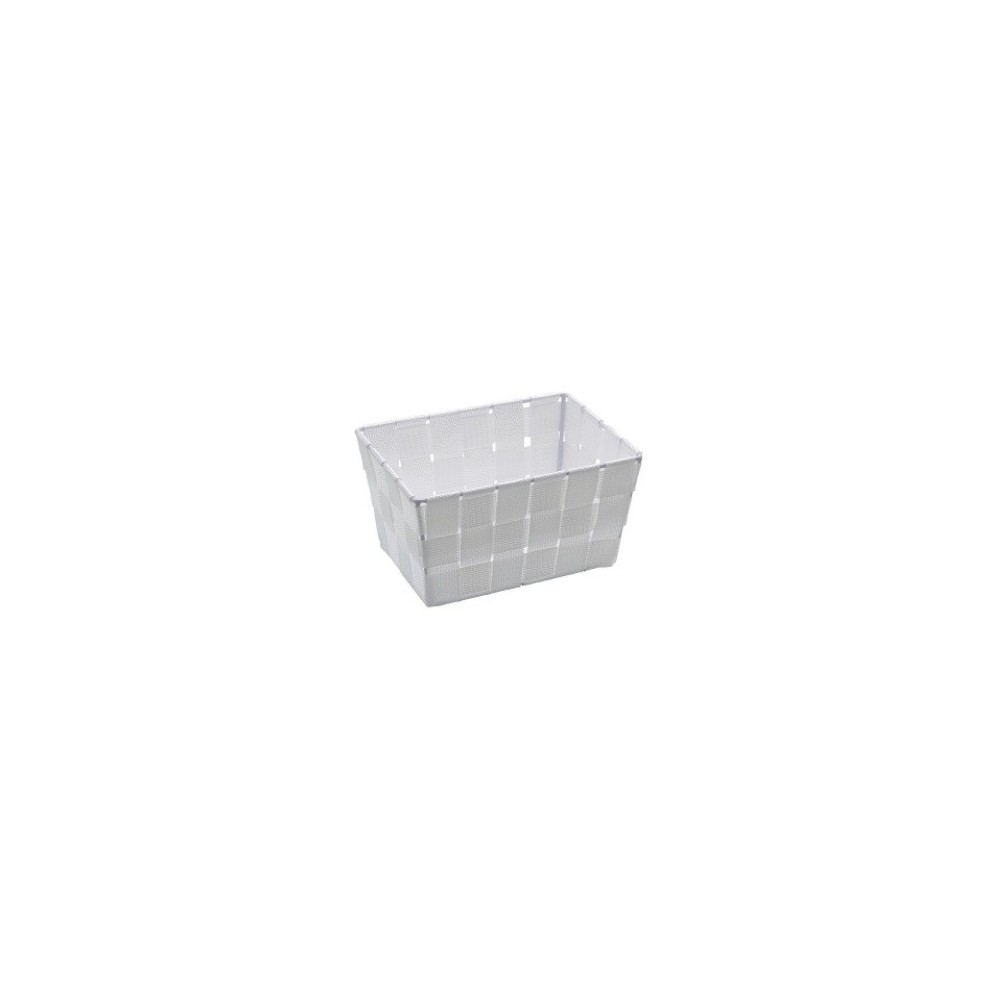 ADRIA MINI LONG WHITE BASKET