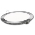 DOWNLIGHT LED ROUND SILVER 18w.