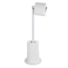 2 IN 1 FOOT ROLL HOLDER WHITE