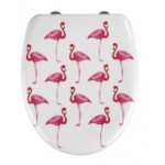 TAPA WC FLAMINGO