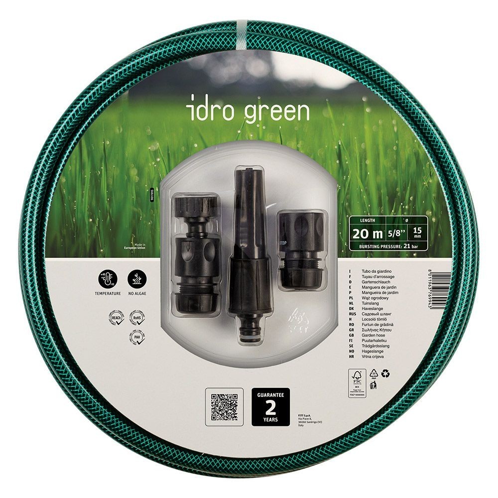 IDRO GREEN 15X20 HOSE KIT