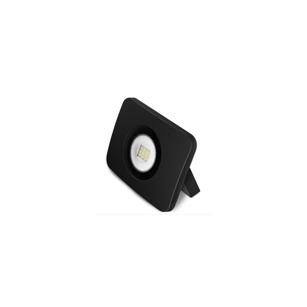 ALUM LED PROJECTOR. CAST BLACK 20W COLD