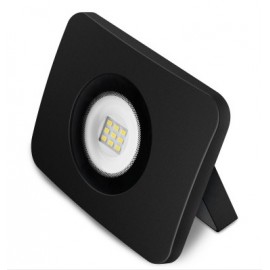 ALUM LED PROJECTOR. CAST BLACK 20W COLD