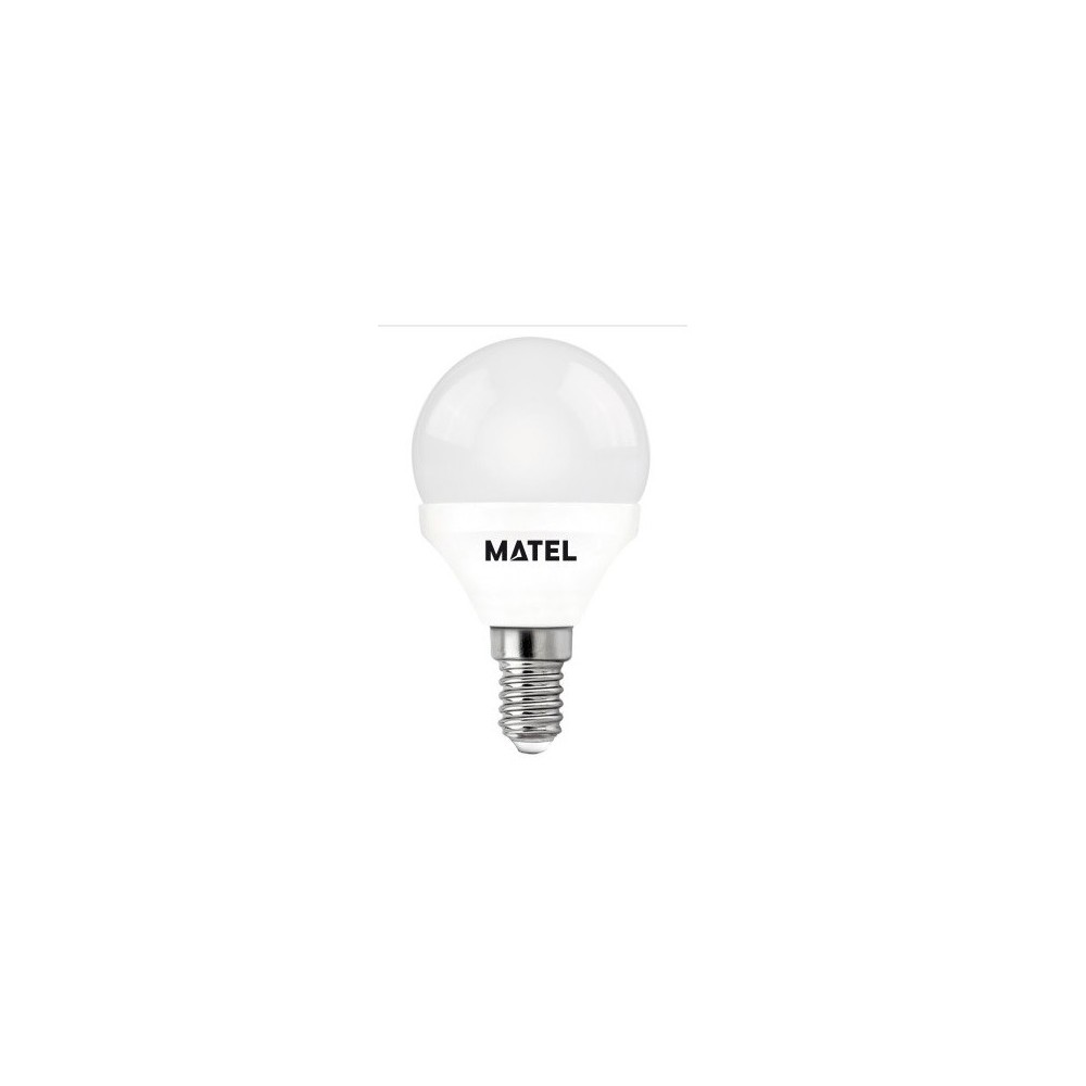 BOMB.LED SPHERICAL E14 8w.NEUTRA