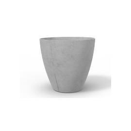 BETON ROUND BASE POT 73L GRAY