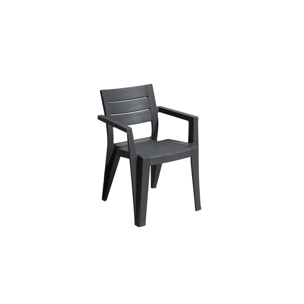 GRAPHITE JULIE CHAIR