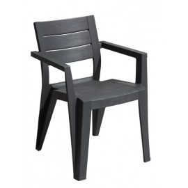 GRAPHITE JULIE CHAIR