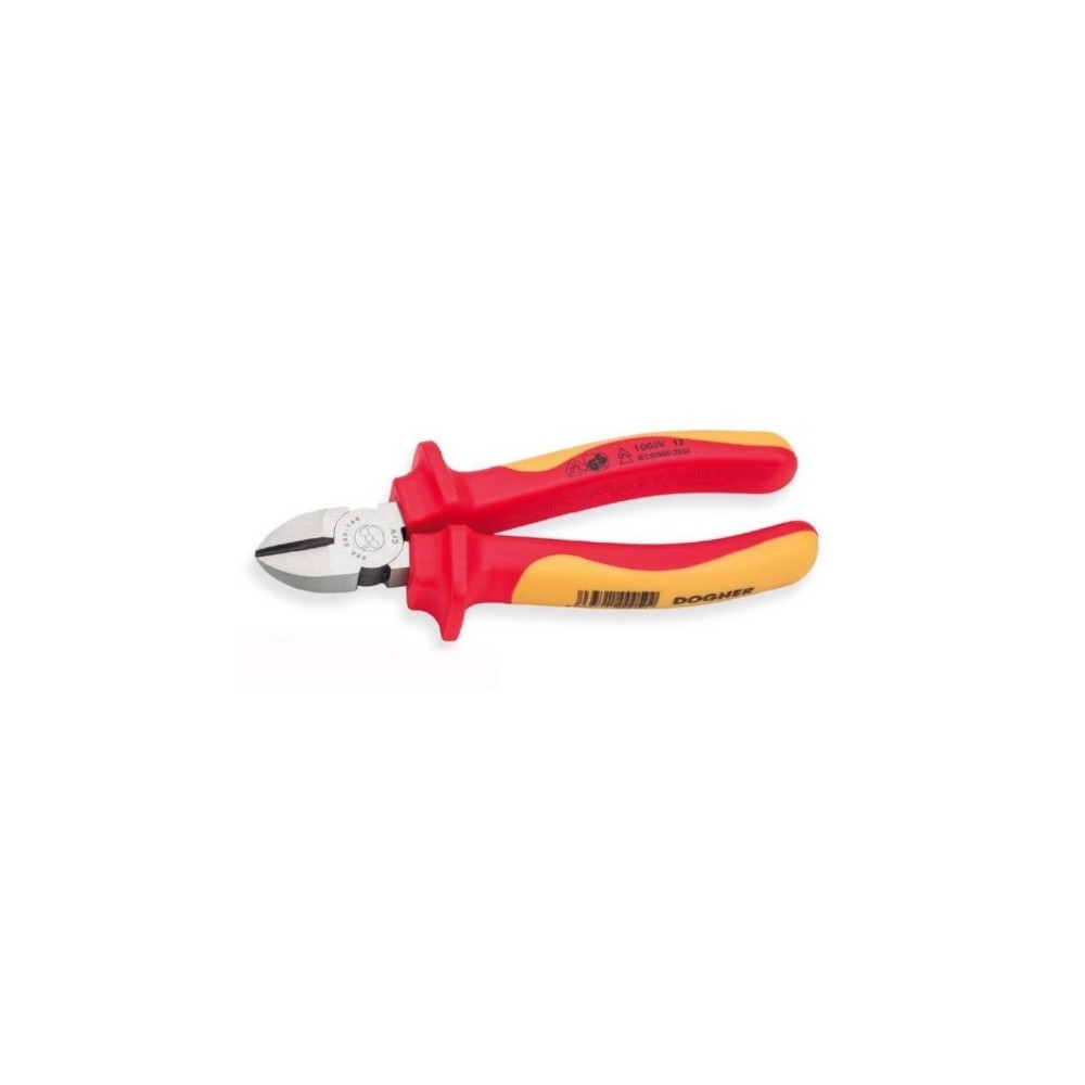 INSULATED DIAGONAL CUTTING PLIERS VDE1000V 180MM COLG