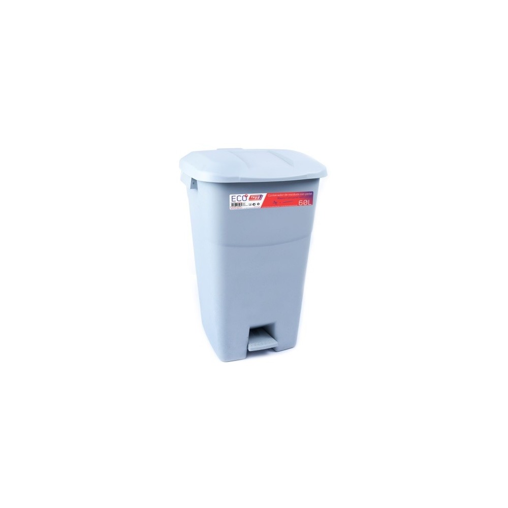 CONTENEDOR ECO TAYG 60 L. GRIS / GRIS