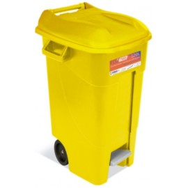 ECO TAYG CONTAINER 120 L. YELLOW WITH PEDAL