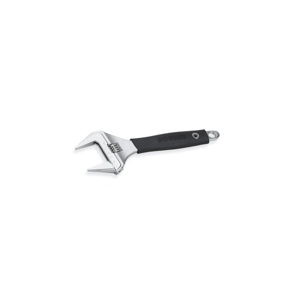 ADJUSTABLE WRENCH EXTRA OPENING 15º 150MM