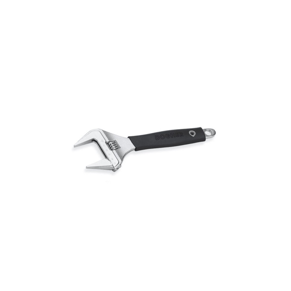 ADJUSTABLE WRENCH EXTRA OPENING 15º 250MM
