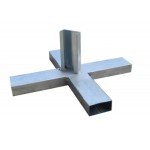 GALVA CROSS BASE 50X50