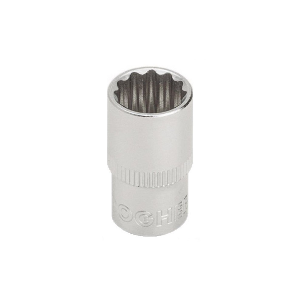 BIHEXAGONAL SOCKET 1/4 CrV 13MM