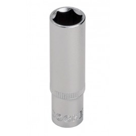 HEXAGONAL SOCKET 1/4 CrV S/L 10 MM