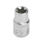 SOCKET 1/4 TORX CrV T08