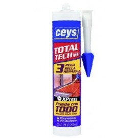 CEYS TOTAL TECH TRANSPARENT CARTRIDGE 290ML