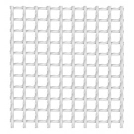 MINI-ROLL MESH SQUARE 1X3M. 1 Cm SQUARE. WHITE