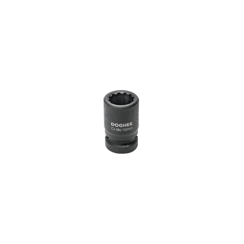 IMPACT SOCKET CrMo BI-HEXAGONAL 1 / 2-18MM