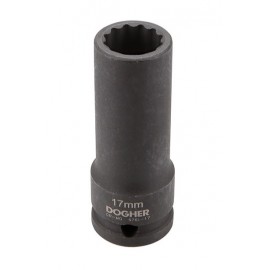 1 / 2-21MM LONG CRMo BI-HEX IMPACT SOCKET