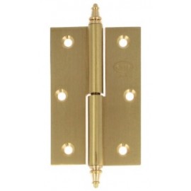 HINGE 1007-100X70 BRASS-MATT LEFT SPECIFIC