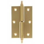 HINGE 1007-100X70 BRASS-MATT LEFT SPECIFIC