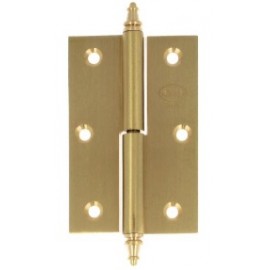 HINGE 1007-80X60 BRASS CHROME RIGHT