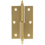 HINGE 1007-80X60 BRASS CHROME RIGHT