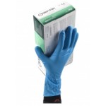 NITRILE BLUE GLOVE HR POWDER FREE TM 50UDS