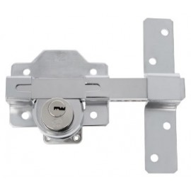 SECURITY LATCH 4-88X153 CHROME