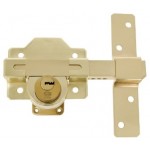 SECURITY LATCH 4-88X153 GOLD