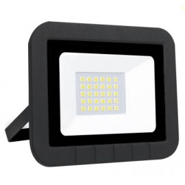 PROYECTOR LED PLANO NEGRO 10W FRIA