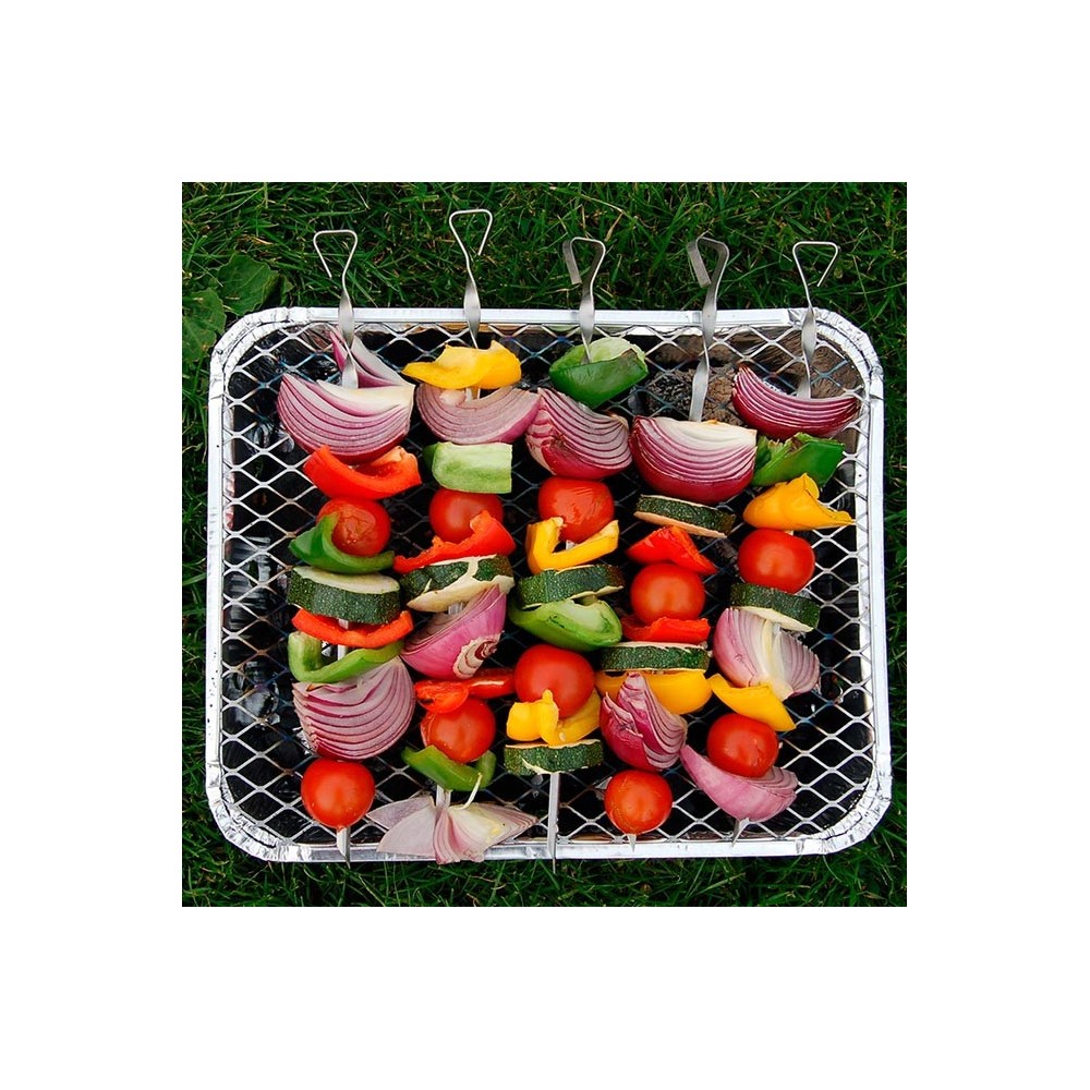 DISPOSABLE BARBECUE MEASURES: 31X24X4CM