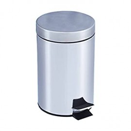 METAL BIN WITH PEDAL MEDIUM