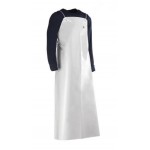 APRON WITH ELASTICS 87% PVC / 13% WHITE POLYESTER