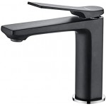 PRAGUE BLACK WASHBASIN TAP