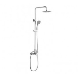 SQUARE SINGLE LEVER COLUMN SHOWER