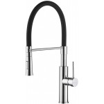 SINGLE LEVER SINK W / FLEX CR / NEG RAINBOW