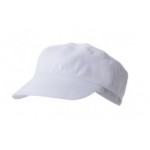 HAT WITH WHITE VISOR