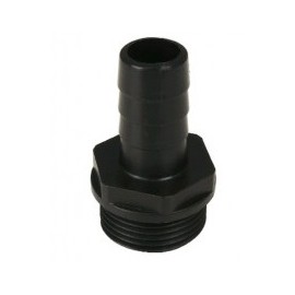 THERMOPLASTIC HOSE HOLDER FITTING MALE THREAD 3/4 "INNER Ø 25